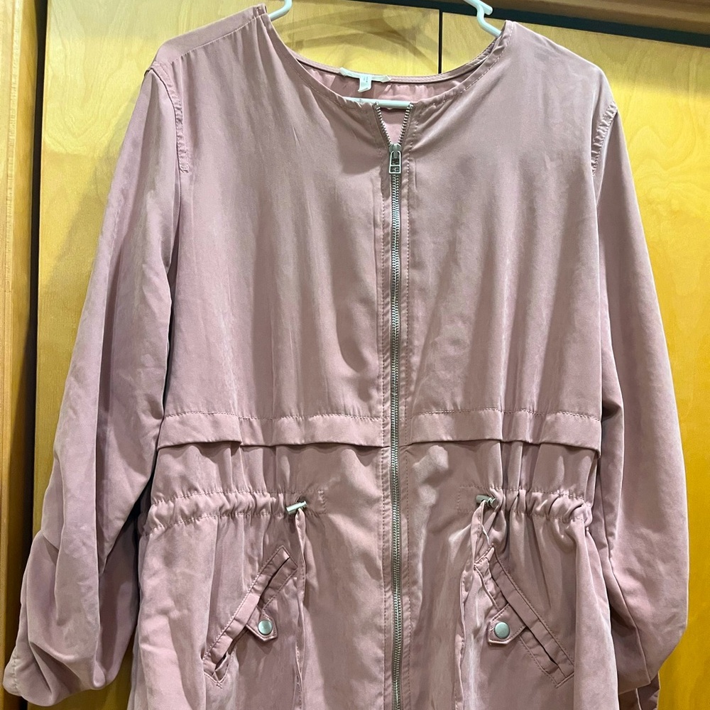 Pink Zip-Up Jacket